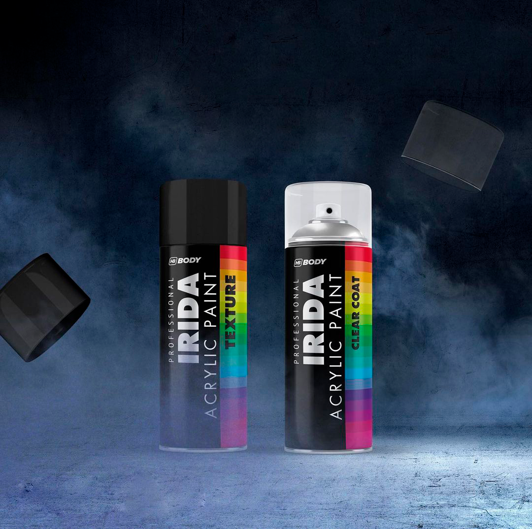 Barevné spreje a ve vzorníku RAL