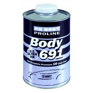 HB BODY 691 CLEAR COAT UHS 2:1 Akrylátový lak