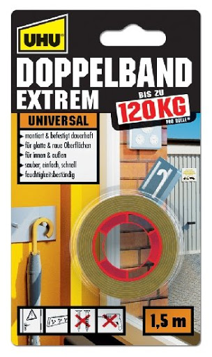 oboustranné a pevné lepící pásky, korekční pásky