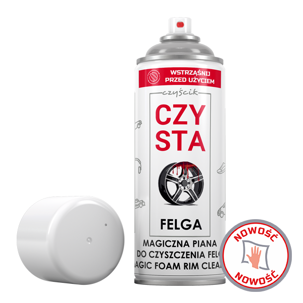 Aktivní pěna na čištění disků kol