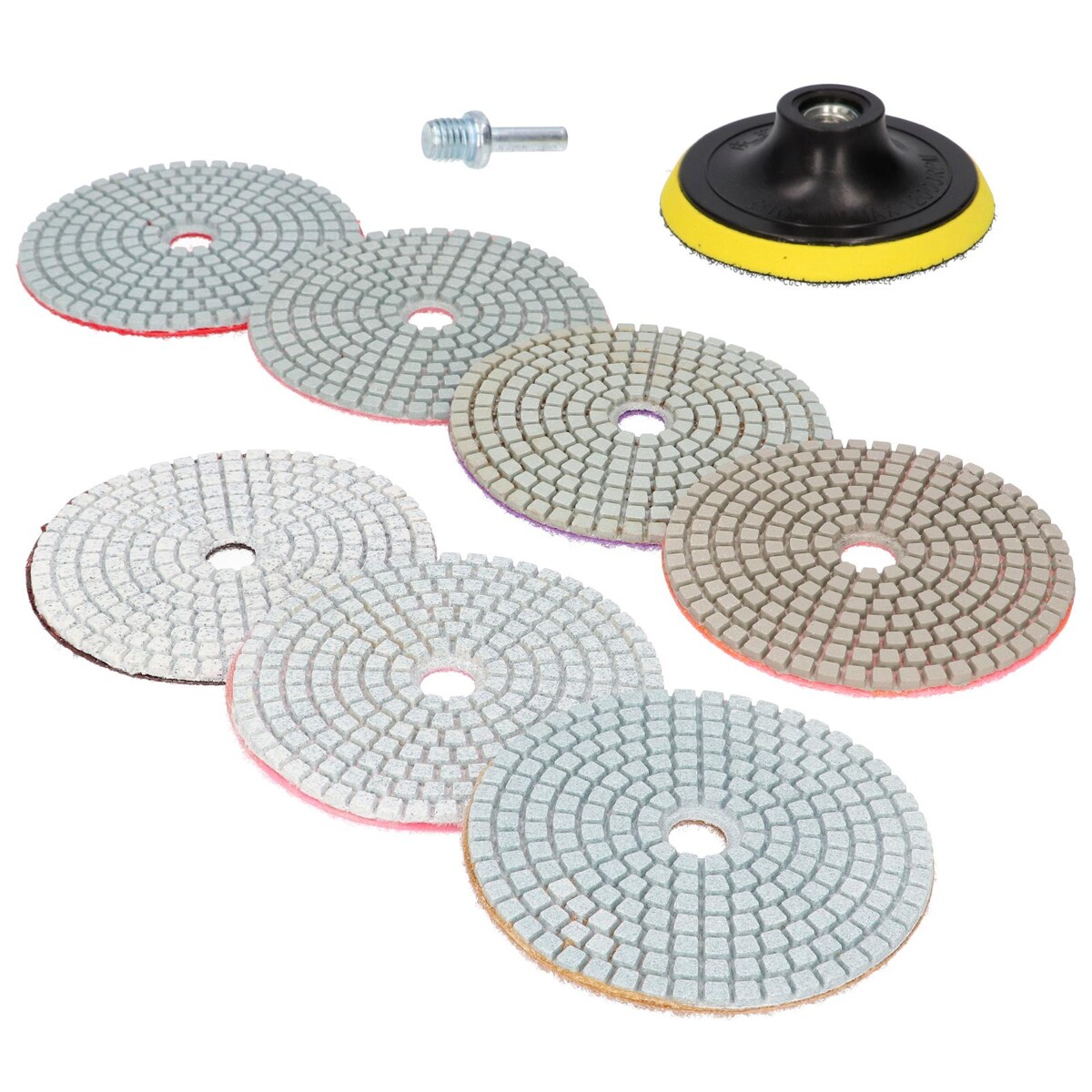 Diamantový brusný kotouč, sestava 9ks